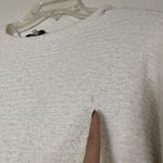 Vince . Ivory white fuzzy Pullover lounge casual knit hoodie sweater size XS Photo 1