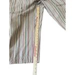 IZOD Woman Capri Pants 22W Striped Summer Spring Wide Leg Casual Pockets Outdoor Photo 4