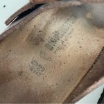 Birkenstock  Sandals Arizona Slides Leather Comfort Travel Brown L9 M7 Unisex Photo 8