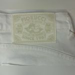 Fiorucci Revolve  NWT Women's Ittierre Classic White Denim‎ Shorts Size 29 Photo 5