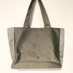 Coach Fragrance Tote Bag Black & Silver Shimmer Glitter Travel Open Top Photo 4