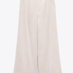 ZARA NWT  FULL LENGTH VENTED PANTS Photo 1