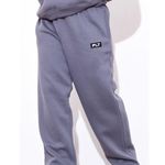 Pretty Little Thing Charcoal Logo Badge Straight Leg Sweatpants Size Large - NWT Photo 1