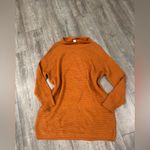 Melrose and Market  Vibrant Orange Turtleneck Sweater Photo 2