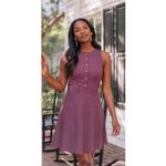 Gal Meets Glam Collection Meg Mini Dot Sleeveless Fit & Flare Dress Sz. 4 Photo 1