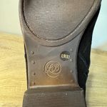 Lucky Brand  Belrose Black Suede Ankle‎ Booties 8.5W Studded Western Boho Chic Photo 9