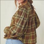 Free People Sun City Plaid Button Down Photo 1