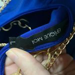 Epique Moi backless chain dress Blue Size L Photo 3