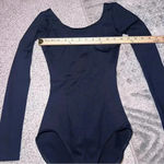 Capezio Womens Nylon Spandex Classic Long Sleeve Leotard Size Small Black Dance Photo 3