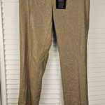 Etcetera NWT  Womens Gold Metallic Virgin‎ Wool Blend Pants 0 Photo 0