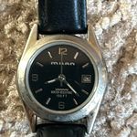 Milan women’s vintage silver/black adjustable‎ watch Silver Photo 1