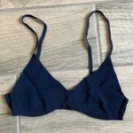 Blue ribbed bralette Photo 0