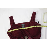 Dressbarn woman collection burgundy dress size 18W Red Photo 7