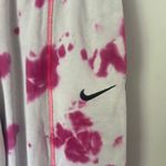 Nike Women's Sportswear Tie Dye Fleece Pants Pink White, size small ❤️ Photo 2