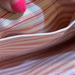 REpurposing NOLA Piece by Peace Clutch Red Burlap Sustainable Tan Photo 5