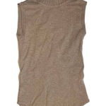 Everlane Wool Blend Sleeveless Turtleneck Bodysuit Light Brown XXS New Photo 0