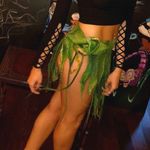 Handmade Pixie Skirt Green Size M Photo 0