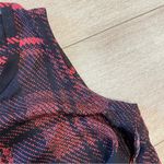 Alexander McQueen  Red Plaid Mini Dress Asymmetrical Tie Drape Size 2 US/38 IT Photo 2