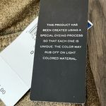 NWT Lauren Ralph Lauren Coated Metallic Skinny Ankle Stretch Jeans | Gold | 25/0 Photo 6