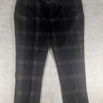 Democracy  plaid ab technology dress pants plaid tapered leg  Cropped‎ Belted 16 Photo 0