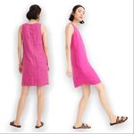J.Crew  Flamingo Pink Linen Shift Dress XS Photo 1
