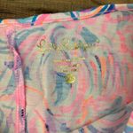 Lilly Pulitzer  Marlowe Short Sleeve Pima Cotton Dress Head In The Sand Print Photo 4