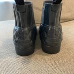 Hunter  • CHELSEA Refined Quilted Gloss Boots Slate Grey $185 size 5 Photo 6