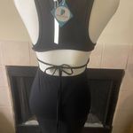 NWT Sleeveless, Strappy cut out back sexy midi Dress/ Black Black Photo 5