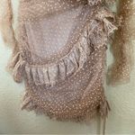 House Of CB  Sorrel Blush Lace Frill‎ Dress NWOT size S Photo 12