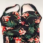 F&F  Floral One Piece Swimsuit Size 8 Photo 6
