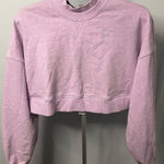 Gymshark Lilac Cropped Sweatshirt MEDIUM Photo 0