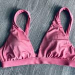 Athleta rose colored bikini top size small Photo 2