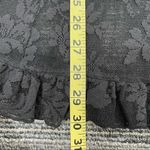 Victoria's Secret Victoria’s Secret Black Floral Lace Slip Dress Medium Ruffle Hem Sexy Lingerie Photo 11