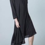 Solika White Asymmetrical Dahlia Dress Lagenlook Minimalist Size L Size L Photo 8