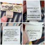 One World  Multicolor Boho V Neck Blouse Size Small Photo 2