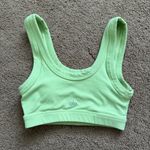 Alo Yoga Alo Light Green Ribbed Sports Bra size XS Photo 0