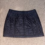 Athleta ‎ Toasty Buns Primaloft Quilted Mini Puffer Skirt Black 6 Photo 5
