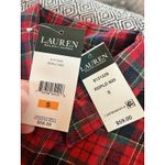 Ralph Lauren Lauren  Womens Long Sleeve Button Up Plaid Shirt Nightgown Size S Photo 3