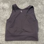 NWOT Running Girl Racerback High Neck Purple Sports Bra Size Small Photo 3