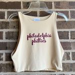Custom made Philadelphia phillies tank top Tan Photo 1