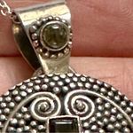 Sterling silver ocean Jasper pendant necklace Photo 11