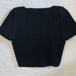 Babaton Aritzia  Ribbed Crop Top Photo 2
