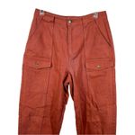 Joie  HADIYA Cargo Pocket Cropped Pants – Barrel Leg, Size 8, Arabian Spice Photo 4
