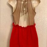 Umgee Worn Once sheer  tank blouse. Beautiful lace top with a sheer bottom.Sz M Photo 1