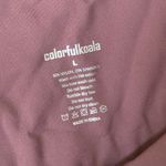 Colorfulkoala Purple Mauve Leggings Casual Comfy Lightweight Athleisure Yoga Photo 1