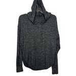 Athleta Small Lombard Cutout Racerback Lightweight Heather Gray Hoodie Photo 2