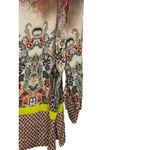 Ivy Jane Women Top Paisley 3/4 Sleeve Boho Peasant Tunic Shirt Multicolor Small Photo 2