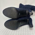 Impo Stretch Chic Classic Navy Blue Tall Suede Whimsigoth Women's Boots Sz 7.5M Photo 5