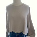 PacSun LA Hearts Distressed Cropped Sweatshirt Photo 0