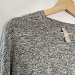 Athleta Womens Gray Heathered Long Sleeve Knit Top Size M Rayon & Spandex Blend Photo 1